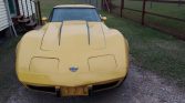 3rd gen yellow 1978 Chevrolet Corvette T-tops For Sale