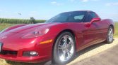 6th gen Crystal Red 2008 Chevrolet Corvette 2LT For Sale