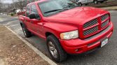 Red 2004 Dodge Ram 1500 automatic pickup For Sale