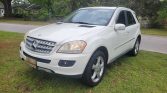 White 2008 Mercedes-Benz ML320 CDI 4Matic SUV For Sale