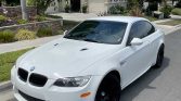 White 2010 BMW M3 E93 convertible automatic For Sale