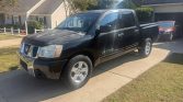Black 2006 Nissan Titan crew cab SE Pickup 4D 5 1/2 ft For Sale