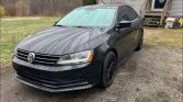 Black 2017 Volkswagen Jetta 1.4T S manual sedan For Sale