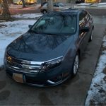 Blue 2012 Ford Fusion SEL automatic sedan For Sale