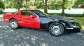 Red 1987 Chevrolet Corvette coupe automatic For Sale