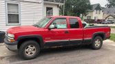 Red 2000 Chevrolet Silverado automatic parts truck For Sale