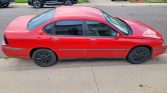 Red 2004 Chevrolet Impala automatic sedan For Sale