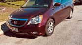 Red 2009 Honda Odyssey Touring Minivan automatic For Sale