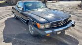 Black 1979 Mercedes-Benz 450 slc automatic For Sale