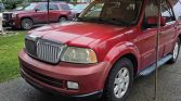 Red 2005 Lincoln Navigator Sport Utility automatic For Sale
