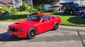 5th gen red 2008 Ford Mustang GT V8 5spd manual For Sale