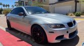 Silverstone Metallic 2010 BMW M3 E92 coupe manual For Sale