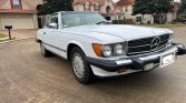 White 1987 Mercedes-Benz 560 SL automatic For Sale