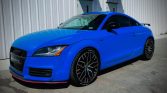 Blue 2010 Audi TTS Quattro Premium coupe automatic For Sale