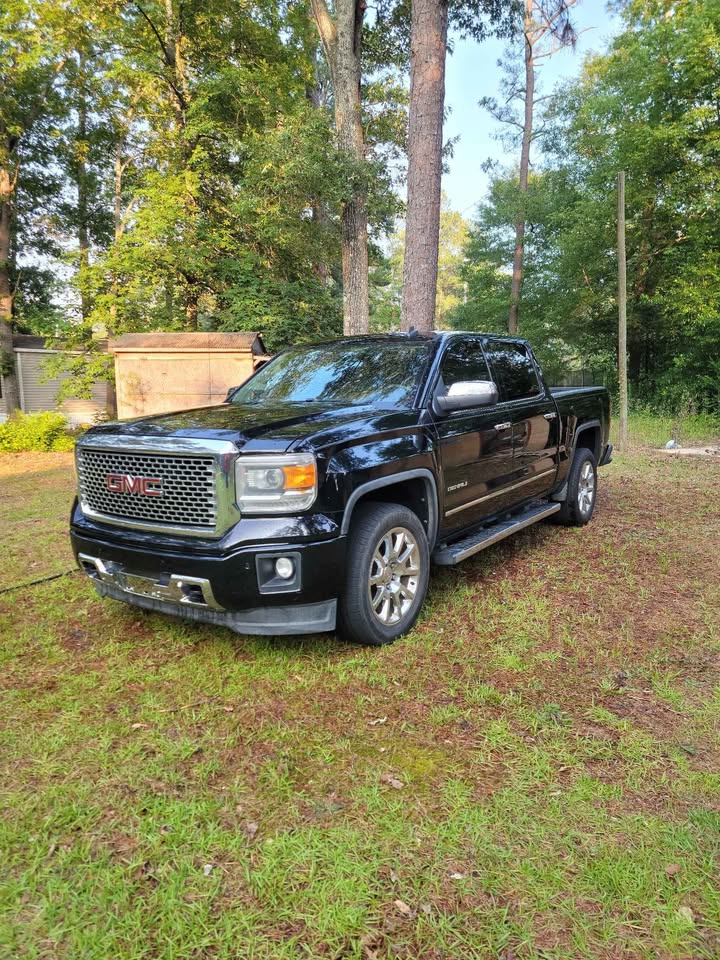 Black 2014 GMC Sierra 1500 crew cab denali pickup automatic For Sale