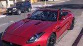 Red 2014 Jaguar F-Type 3.0 380 HP convertible automatic For Sale