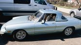 Silver 1982 Alfa Romeo Spyder manual coupe For Sale