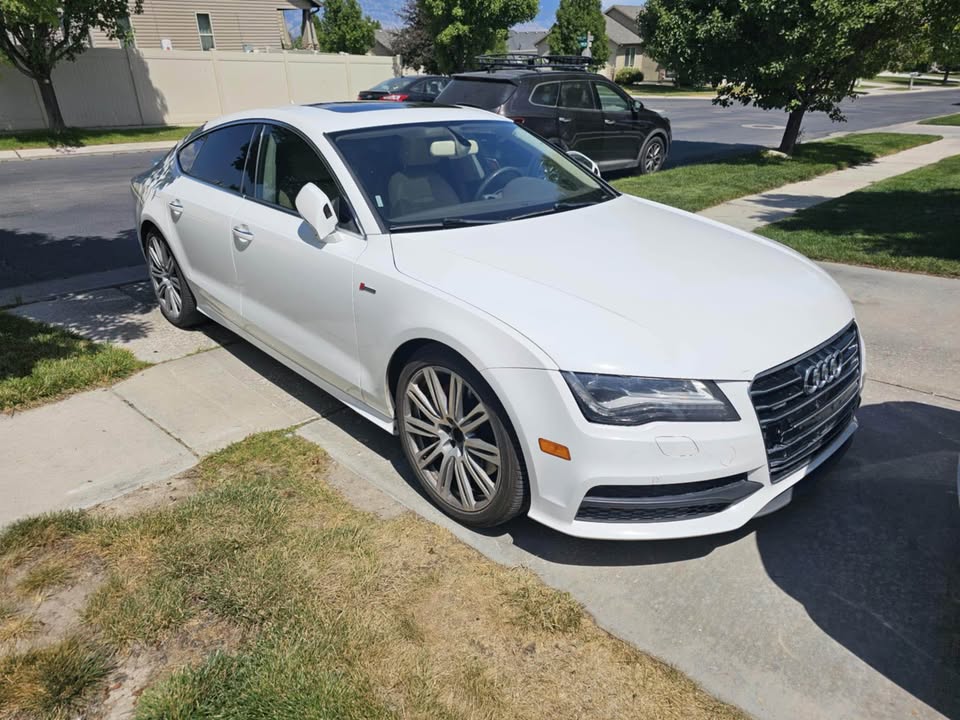White 2014 Audi A7 Premium quattro sedan automatic For Sale