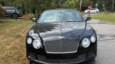 Black 2013 Bentley Continental GTC Mulliner convertible For Sale