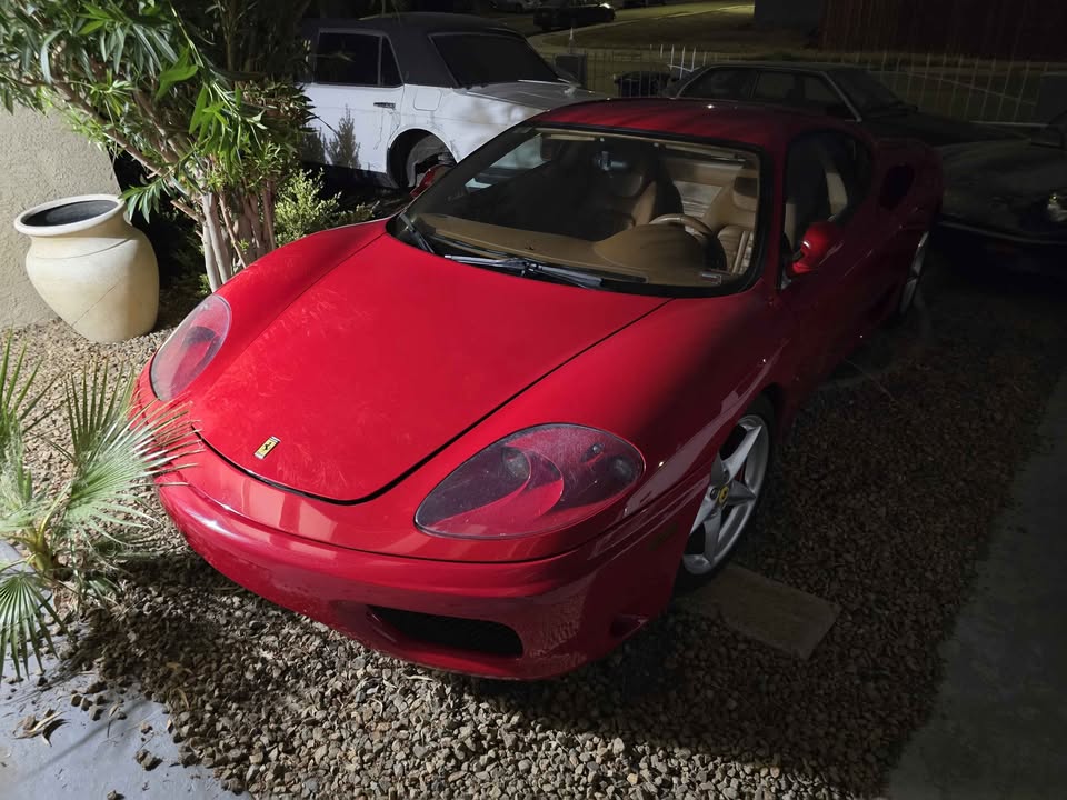 Red 2004 Ferrari Modena automatic coupe For Sale