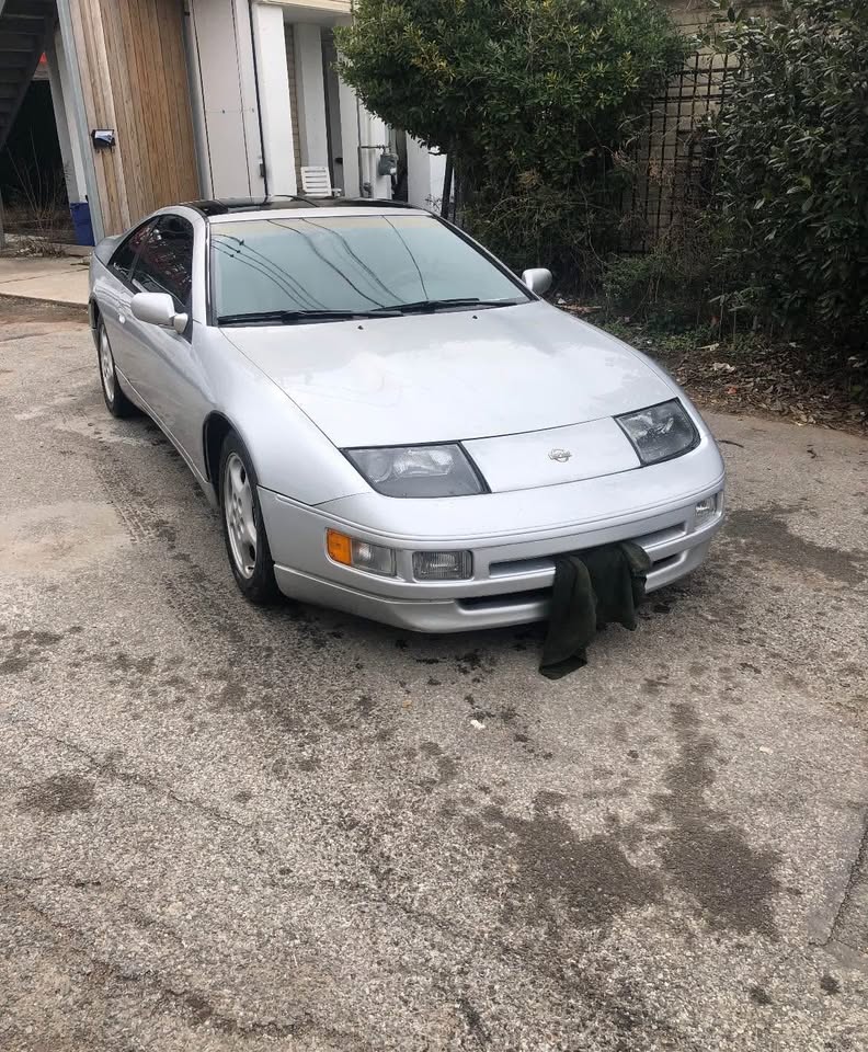 Silver 1996 Nissan 300zx automatic 2+2 coupe For Sale