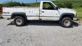 White 1989 Chevrolet Silverado automatic 4x4 truck For Sale