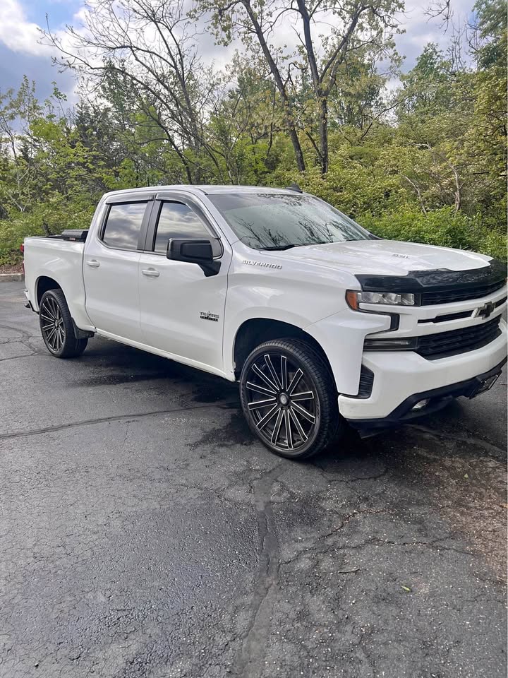 White 2020 Chevrolet Silverado Texas Edition crew cab For Sale